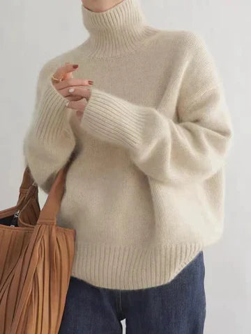 Anna | Luxurious Cashmere Turtleneck Sweater