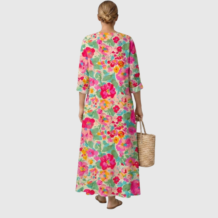 ROSALIE | Bohemian Maxi Dress