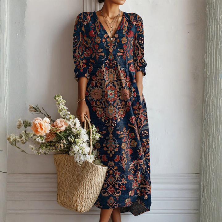 ADELINE | Bohemian Maxi Dress