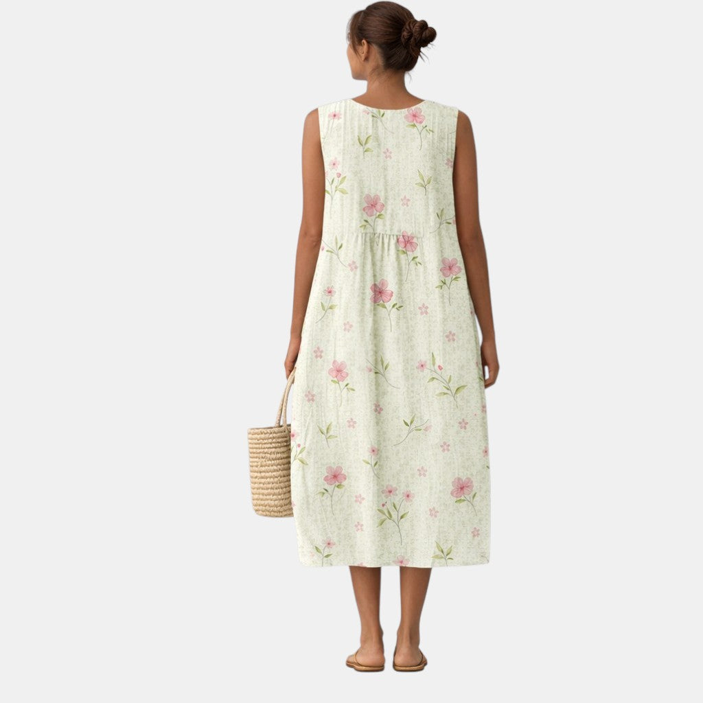 Pearl | Sleeveless Maxi Dress