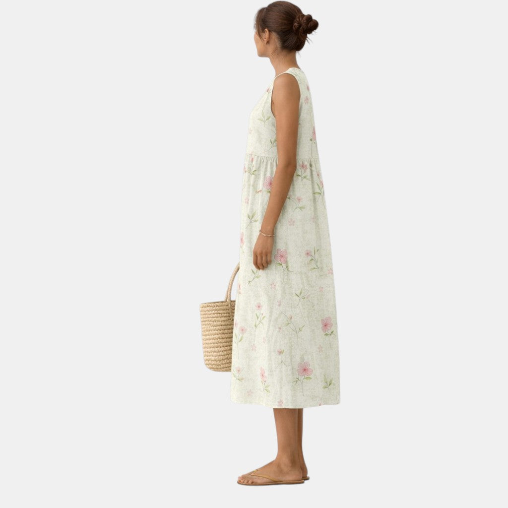 Pearl | Sleeveless Maxi Dress