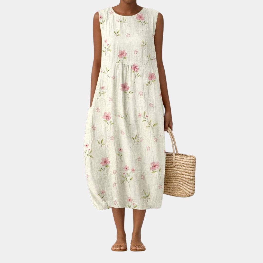 Pearl | Sleeveless Maxi Dress