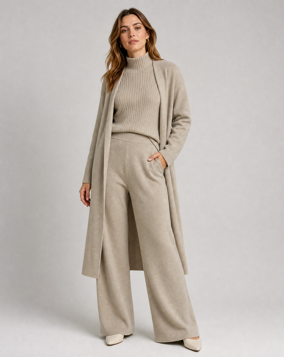 Elegant Three-Piece Coordinated Set