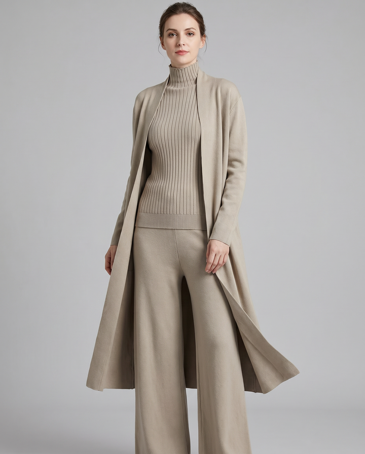 Elegant Three-Piece Coordinated Set