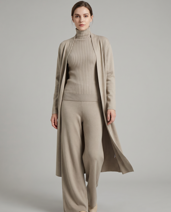 Elegant Three-Piece Coordinated Set