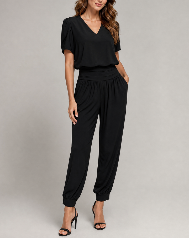 Two-Piece Top and Trouser Coordinated Set
