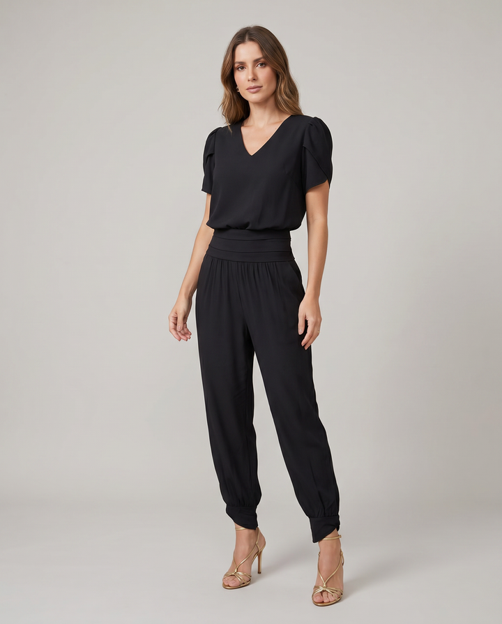Two-Piece Top and Trouser Coordinated Set