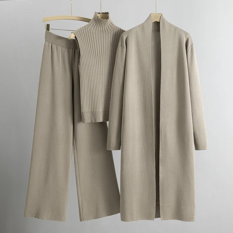 Elegant Three-Piece Coordinated Set