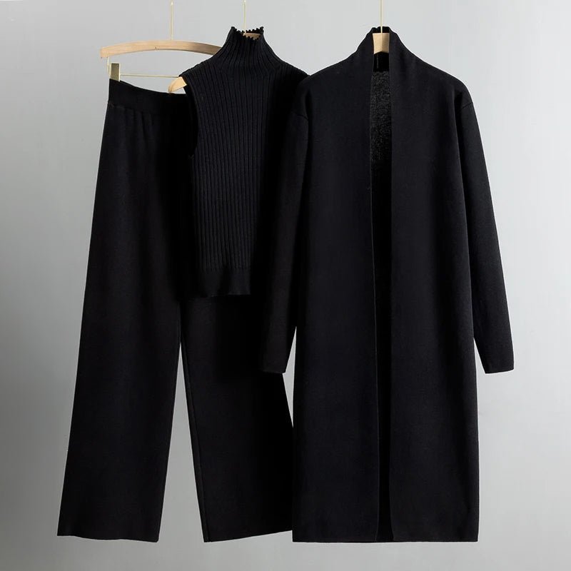 Elegant Three-Piece Coordinated Set