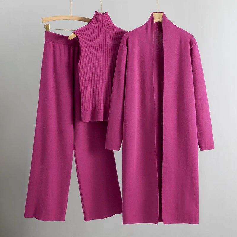 Elegant Three-Piece Coordinated Set