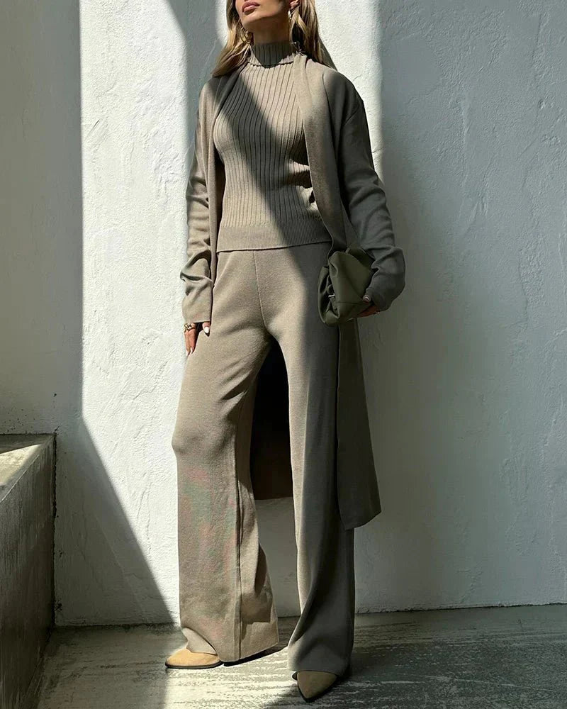 Elegant Three-Piece Coordinated Set