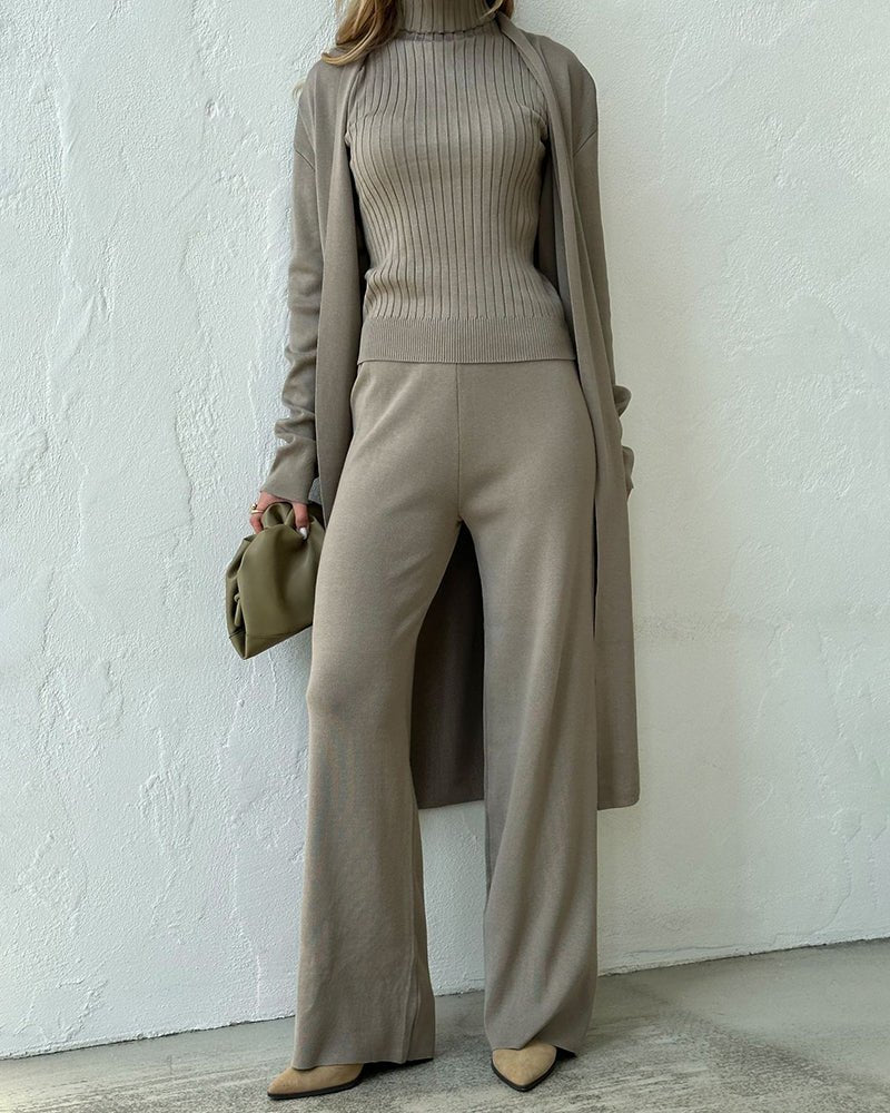Elegant Three-Piece Coordinated Set