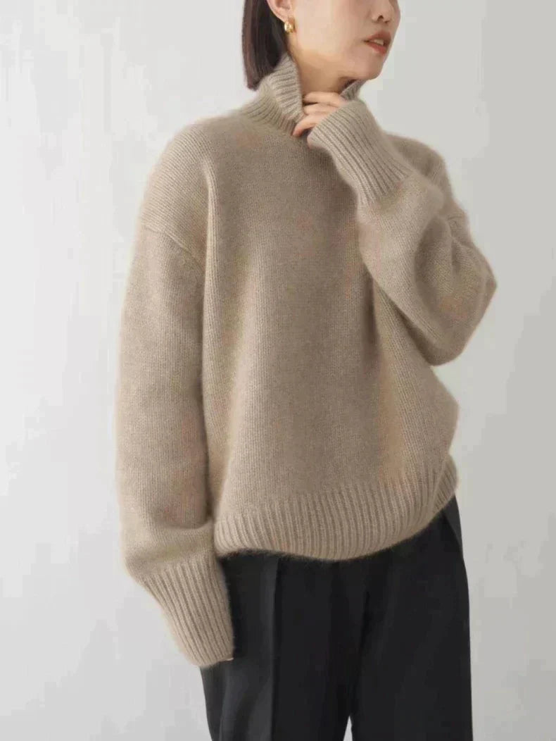 Anna | Luxurious Cashmere Turtleneck Sweater