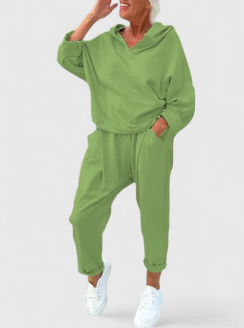 Jamie | Comfortable Hooded Sweatshirt Set