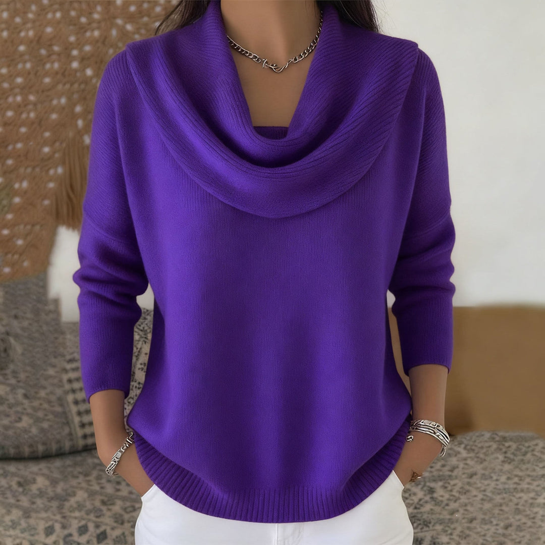 Julia | Cowl Neck Pullover