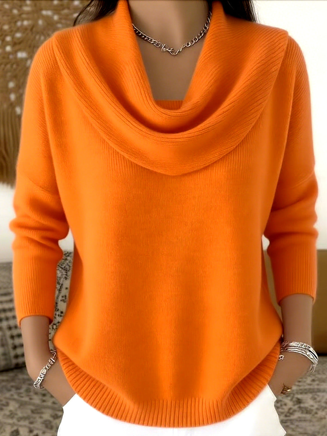 Julia | Cowl Neck Pullover