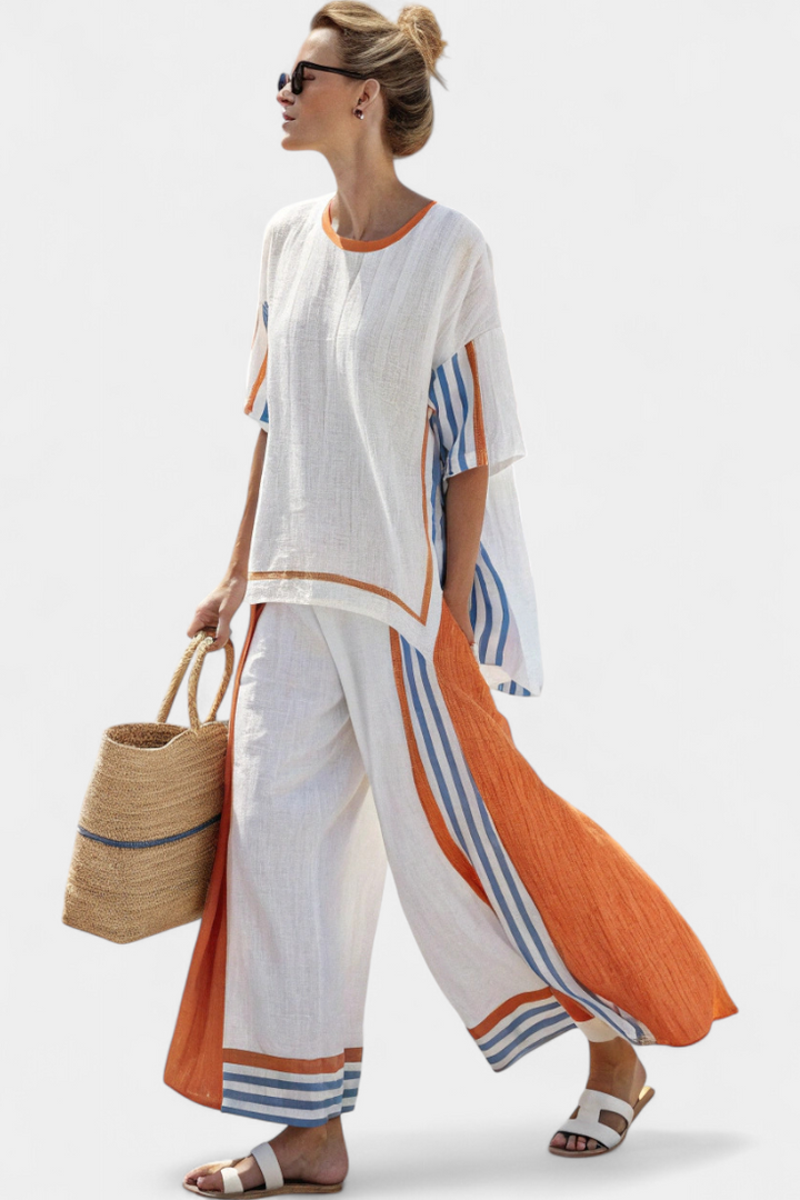 Jamie | Elegant Striped Set.