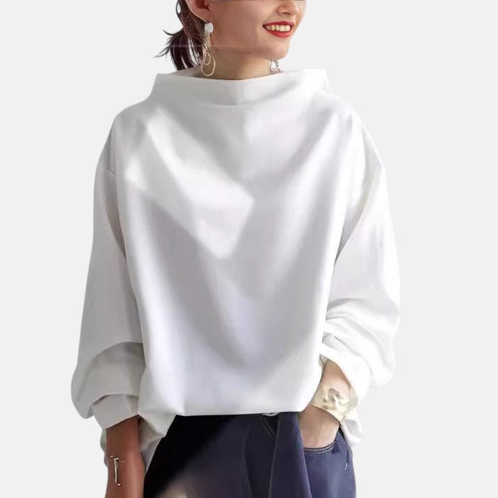 Gabriella™ | Chic Pullover with High Collar