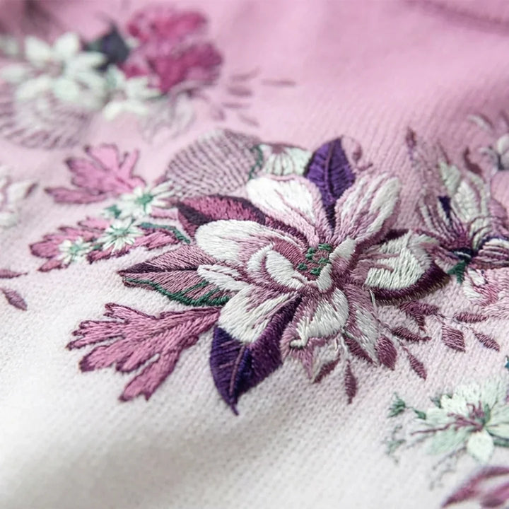 Alba | Floral Cowl Neck Pullover