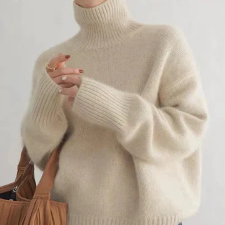 Anna | Luxurious Cashmere Turtleneck Sweater
