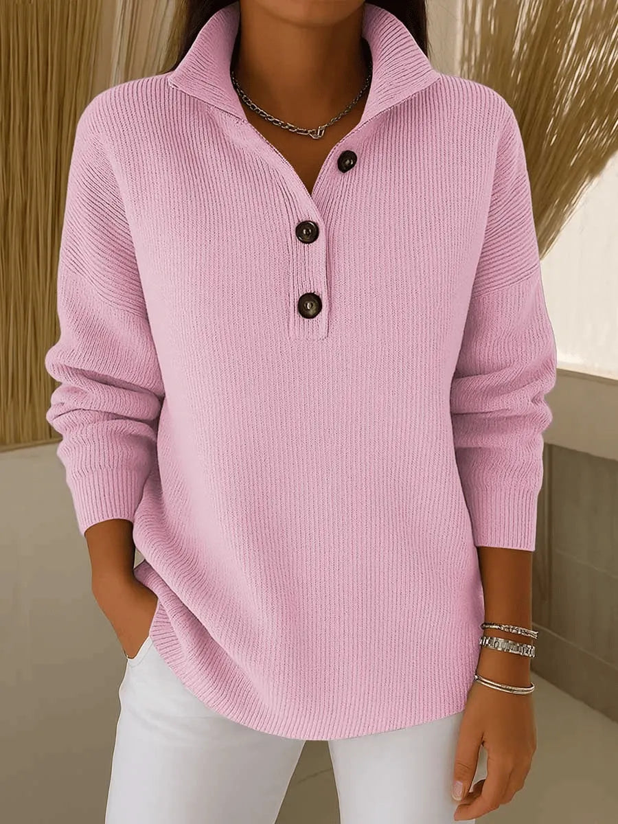 Amparo | Polo Jersey with V-Neckline