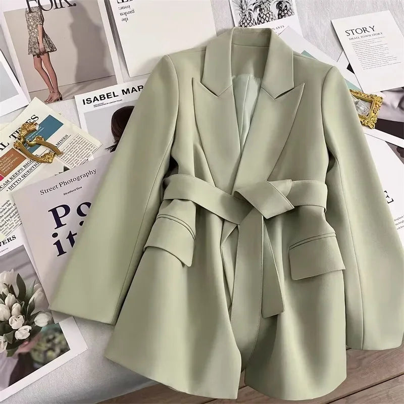 Lily™ - Trendy Lace-up Blazer