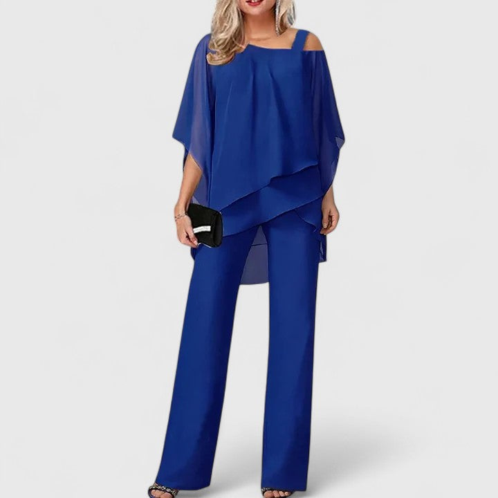 Jamie | Elegant Two-Piece Pant Set.
