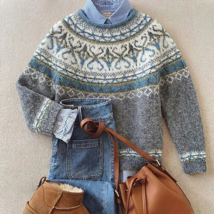 Luxe | Fair Isle Knit Jumper