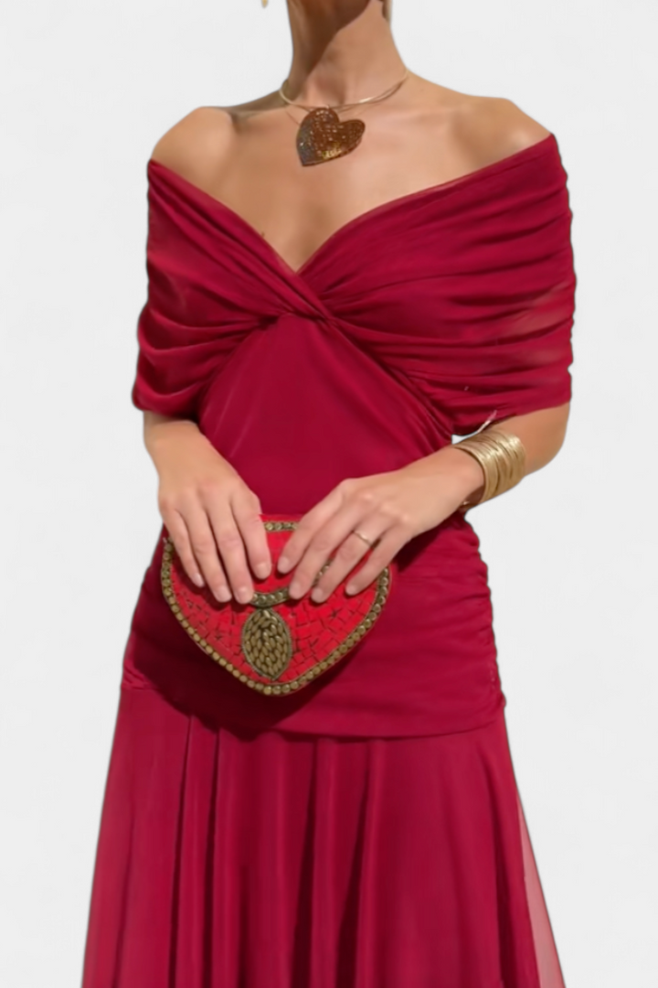 Eloria | Elegant Women's Dress | Romantic Long Floral Dress