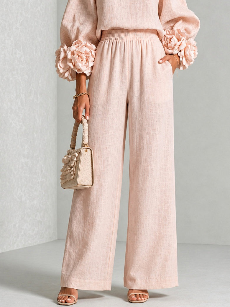ROSALIE | Floral Cuff Two-Piece Set