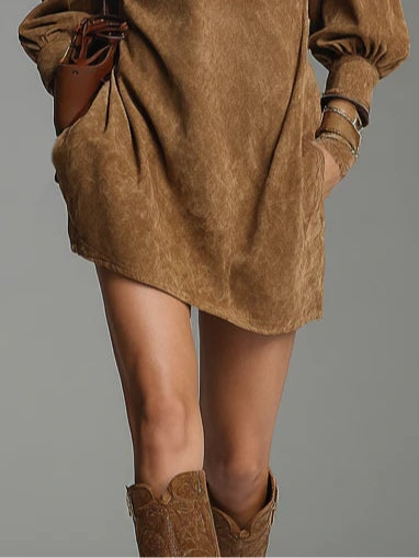 Florence | Turtleneck Mini Dress