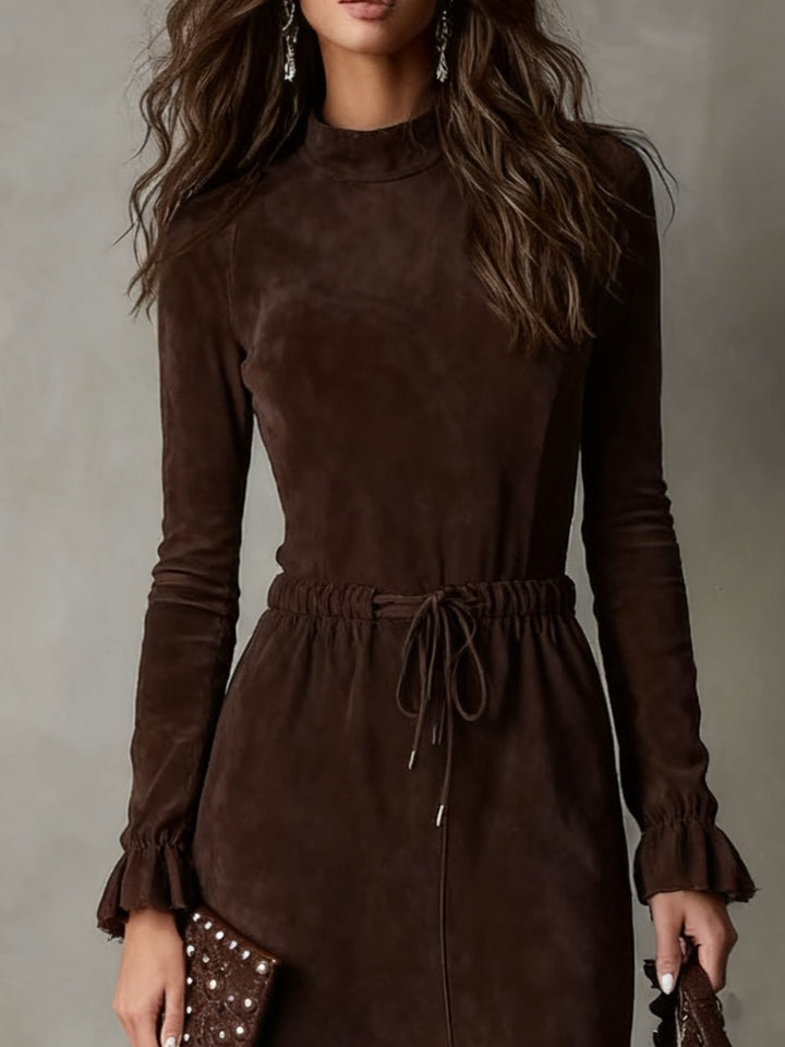 Isla | Midi Dress with Tie Waist