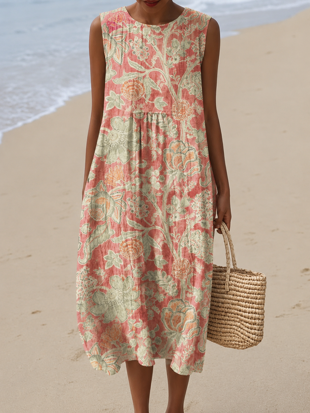 Beth™ Floral Midi Dress