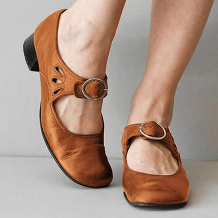 Abigail | Women's Mary Jane Shoes with Adjustable Strap