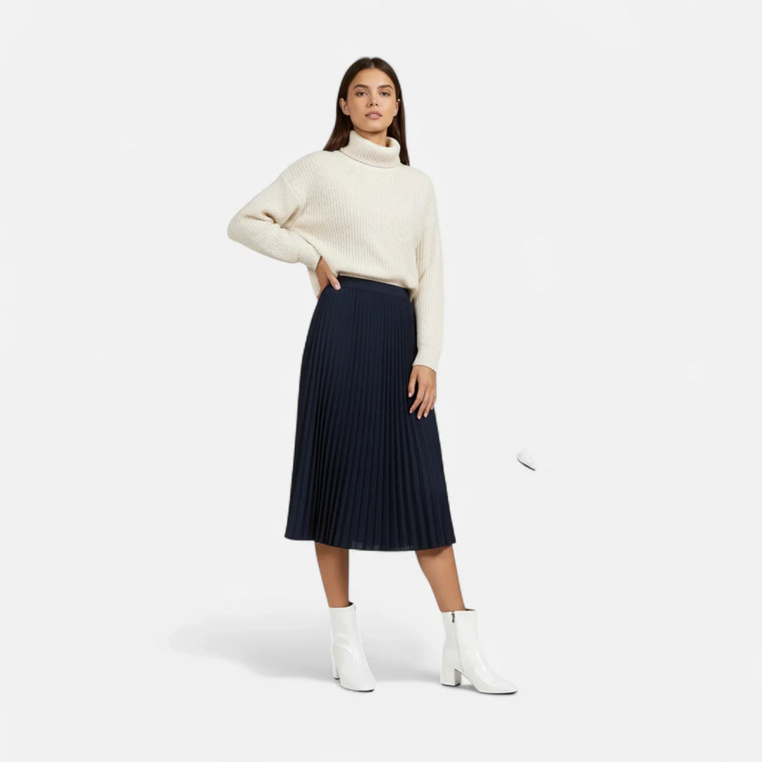 Beatrice | Women's Leather Block Heel Ankle Boots