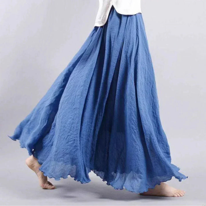 Carol | Women's Boho Skirt with Textured Crinkle