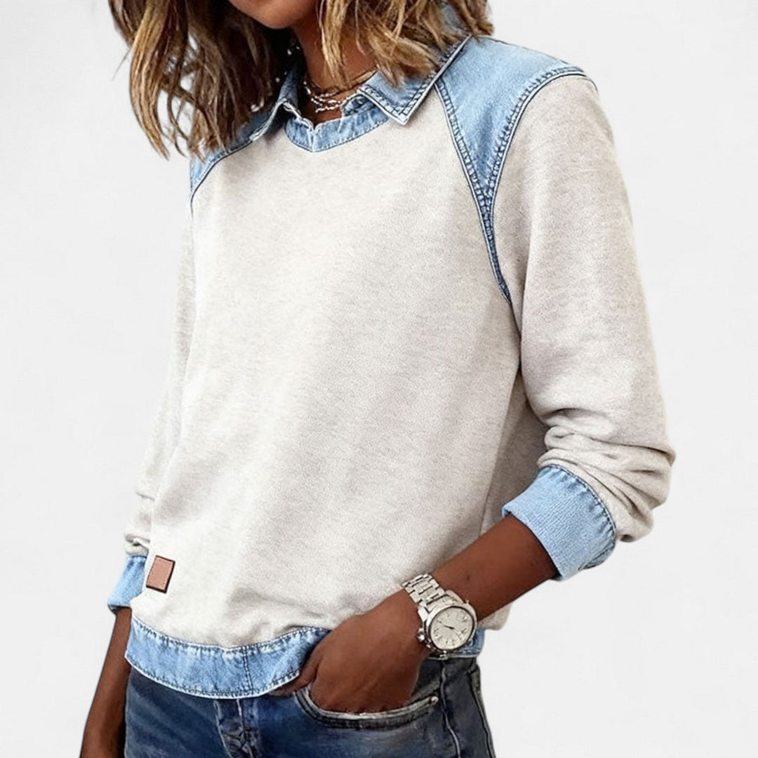 Trendy Long Sleeve Blouse