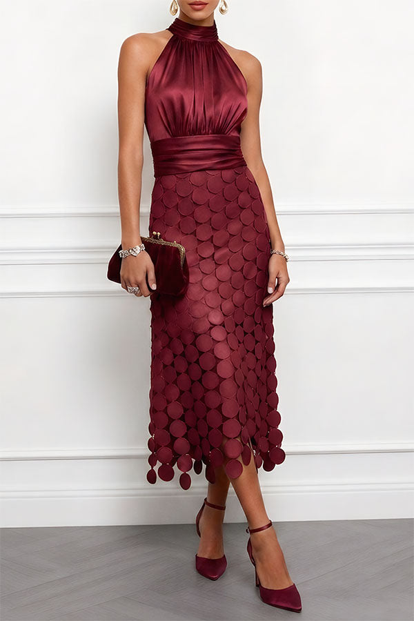 Céline | Elegant Occasion Midi Dress