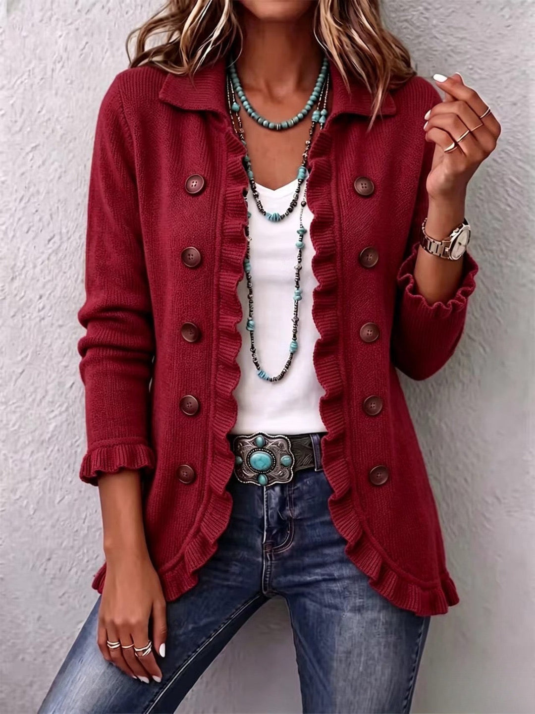 Rosalía | Jacket with Ruffles