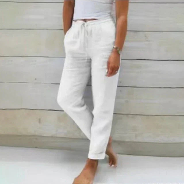 Eloise | Women's Drawstring Trouser with Side Pockets