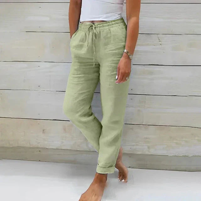 Eloise | Women's Drawstring Trouser with Side Pockets