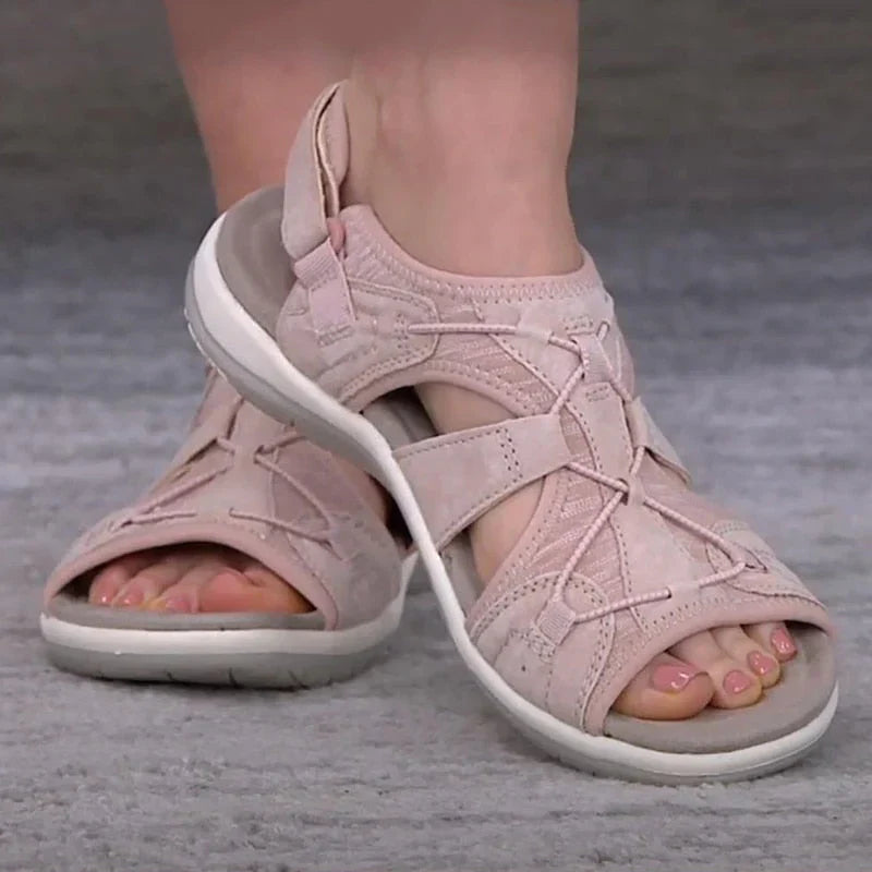 Gemma | Women's Sporty Sandals with Hook and Loop