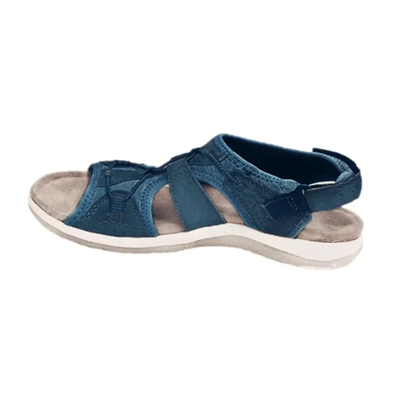 Harriet | Women's Sporty Comfort Walking Sandals with Hook and Loop Straps