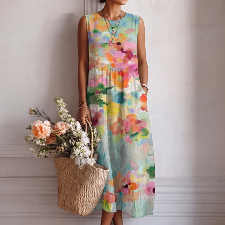IVY | Sleeveless Maxi Dress