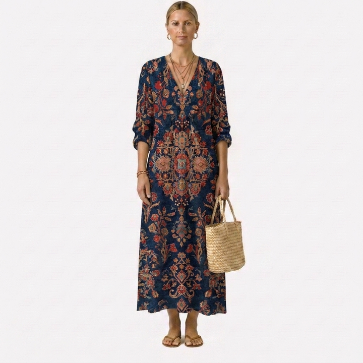 ADELINE | Bohemian Maxi Dress
