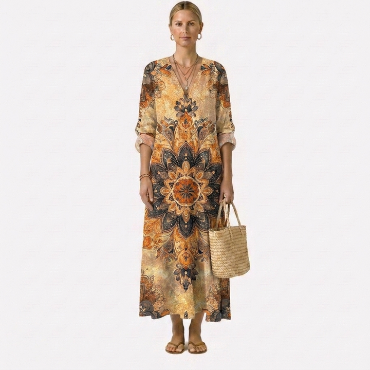 AUGUSTA | Bohemian Maxi Dress