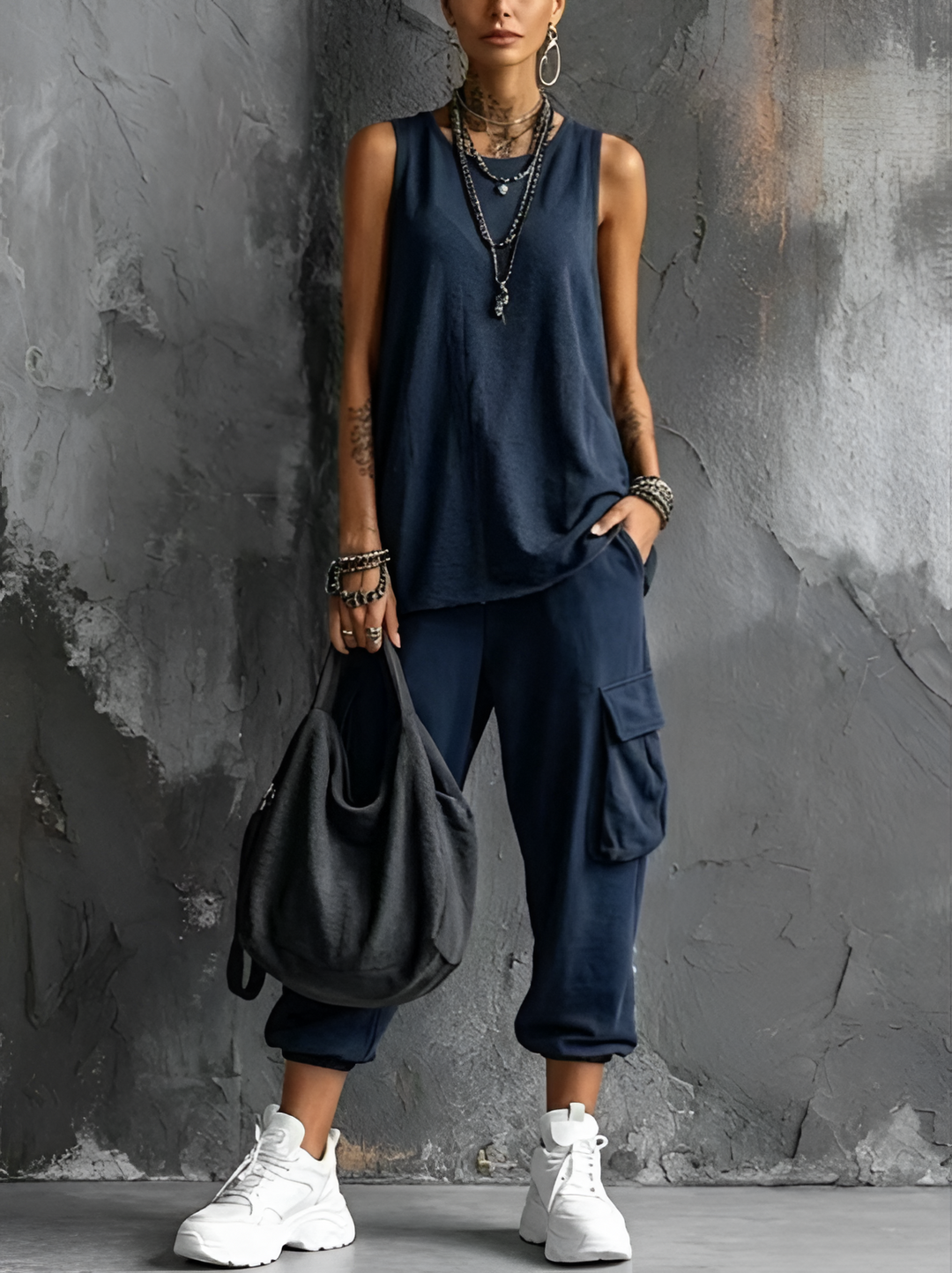 Noemi - Casual Set with Urban Comfort