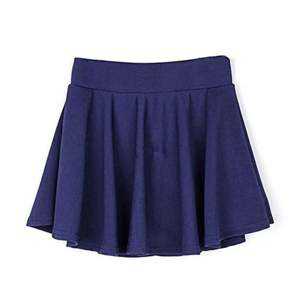 Isabelle | Women's Pleated Skort with Elasticated Waist