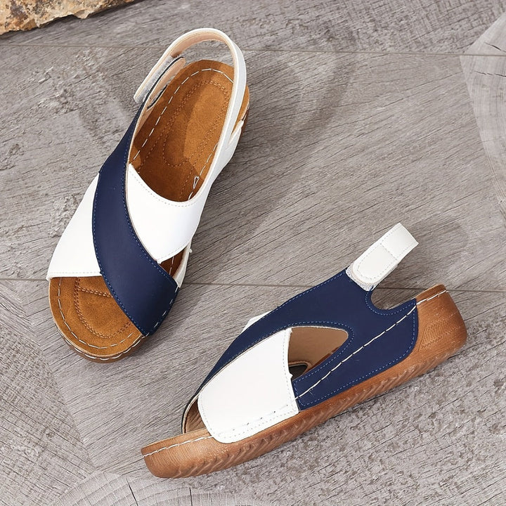 Megan | Women's Orthopaedic Wedge Sandals with Slingback Strap