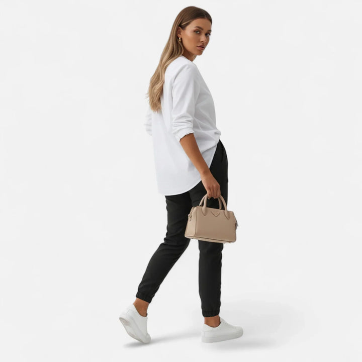 Millicent | Women's Slim Fit Trouser with High Waist and Button Fly